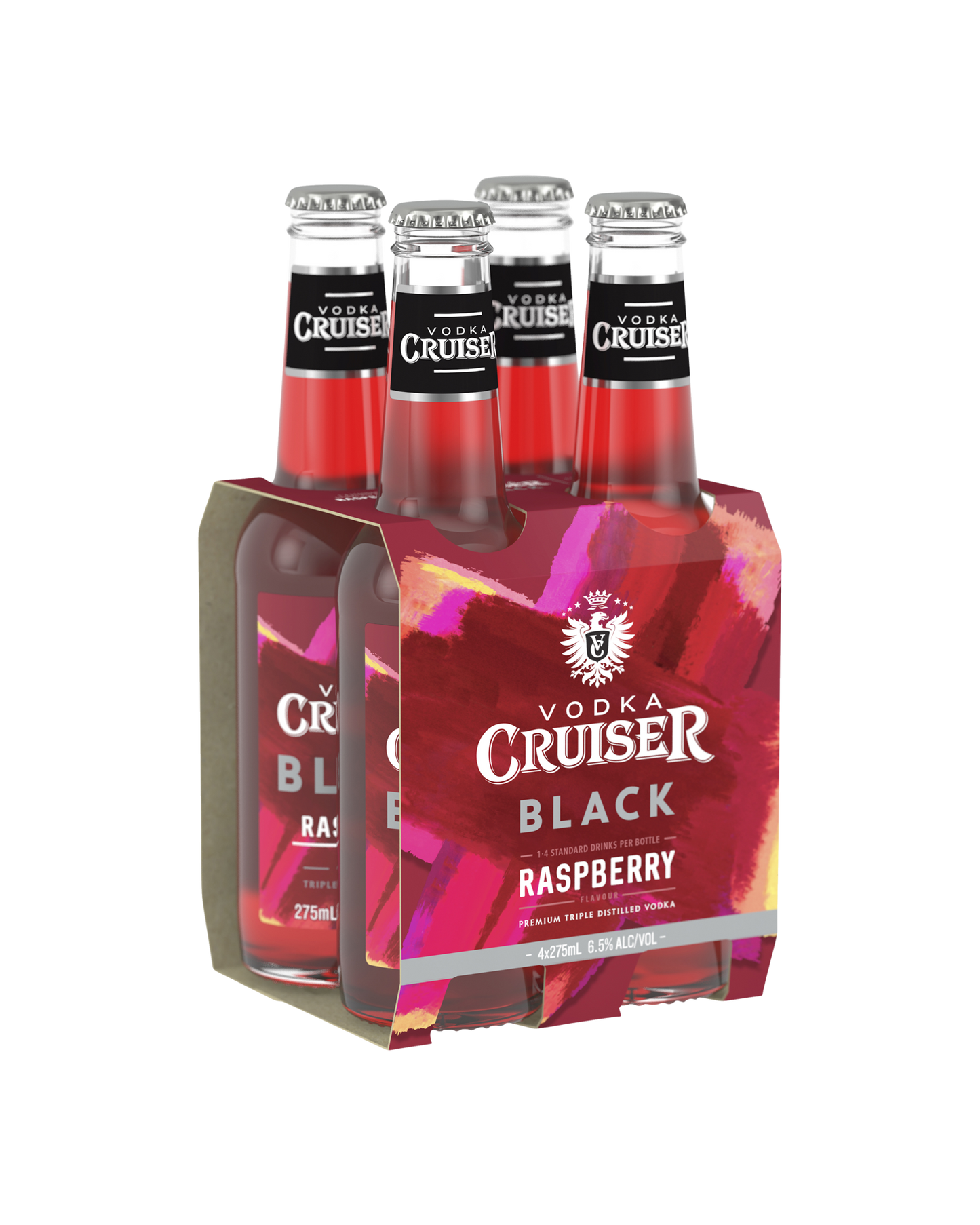 Vodka Cruiser Black Guava 275mL 4-pack