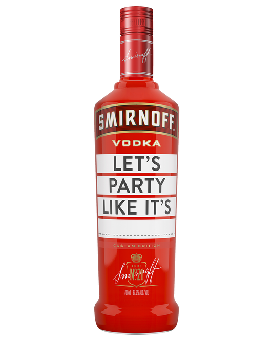Smirnoff Custom Edition Red Label Vodka