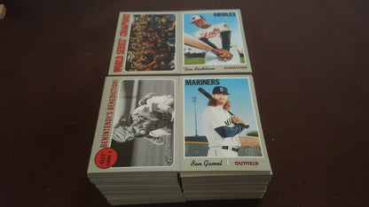 2019 Topps Heritage Baseball Complete 400 Card Set