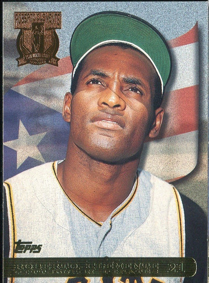 1998 Topps A Tribute to Roberto Clemente - Complete 5 Card Set