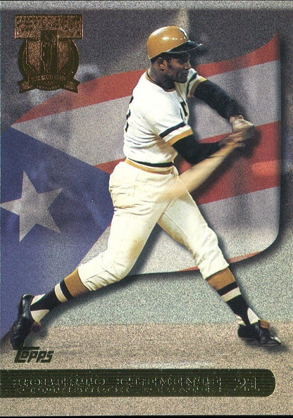 1998 Topps A Tribute to Roberto Clemente - Complete 5 Card Set