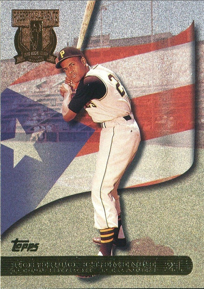 1998 Topps A Tribute to Roberto Clemente - Complete 5 Card Set