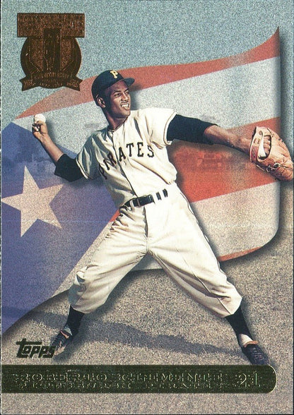 1998 Topps A Tribute to Roberto Clemente - Complete 5 Card Set