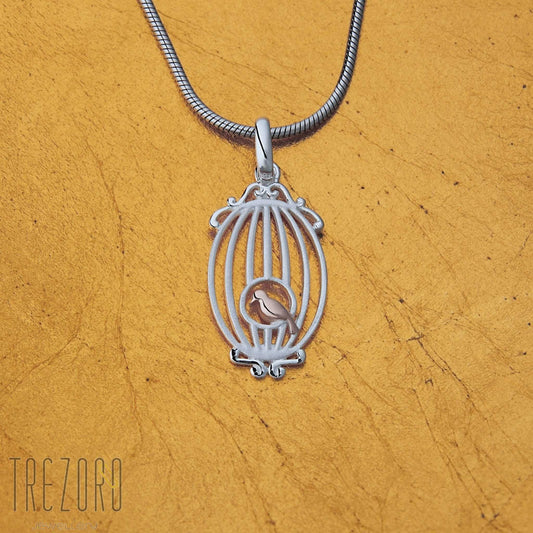 Bird in a cage Pendant